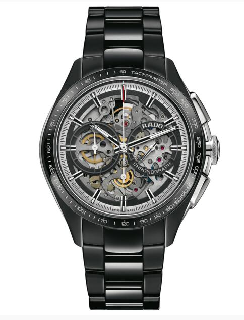 Men Luxury Rado HyperChrome Skeleton Automatic Chronograph Limited Edition 653.0249.3.015 Replica watch